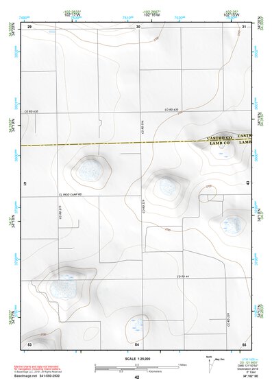 34102SE Page 42 Muleshoe Topo Preview 1