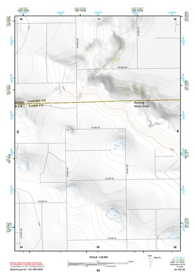 34102SE Page 43 Muleshoe Topo Preview 1