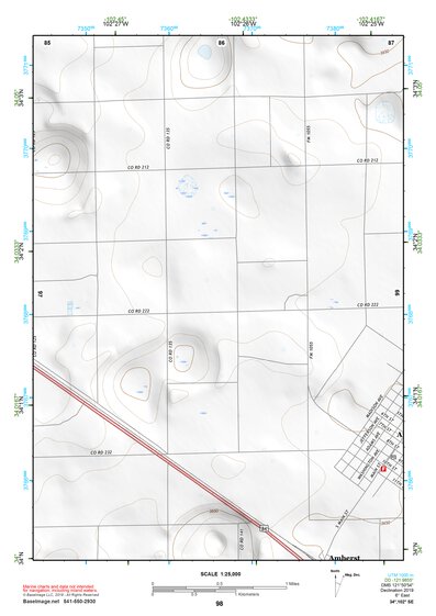 34102SE Page 98 Muleshoe Topo Preview 1