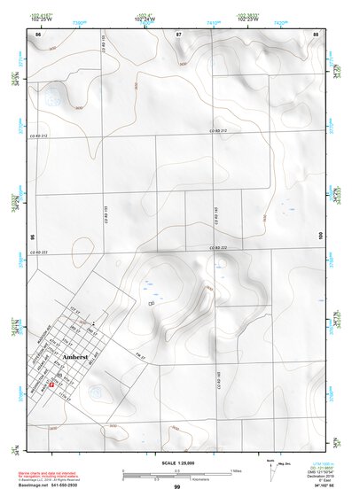 34102SE Page 99 Muleshoe Topo Preview 1