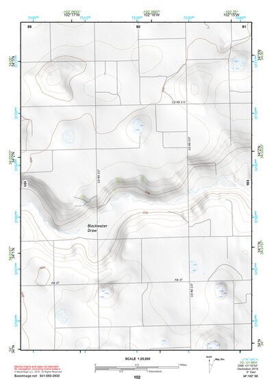 34102SE Page 102 Muleshoe Topo Preview 1