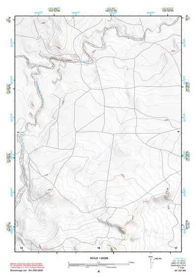 34103NW Page 4 The Caprock Topo Preview 1