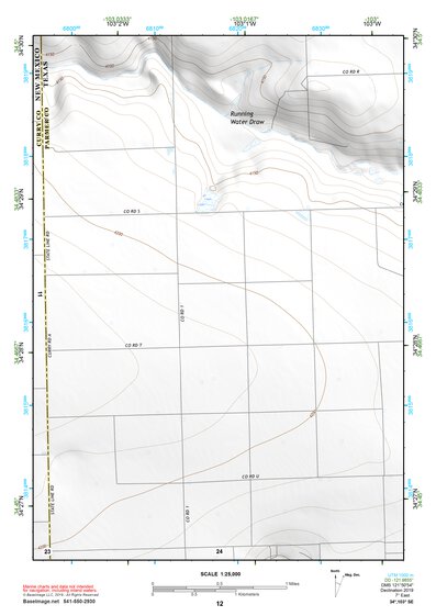 34103SE Page 12 Clovis Topo Preview 1