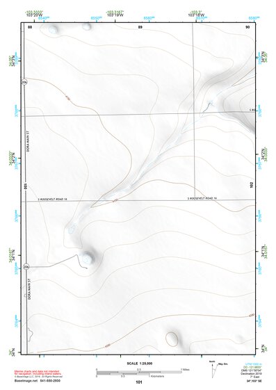 34103SE Page 101 Clovis Topo Preview 1