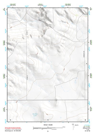 34104NE Page 3 Santa Rosa Topo Preview 1