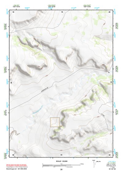 34104NE Page 31 Santa Rosa Topo Preview 1