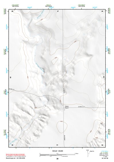 34104NE Page 39 Santa Rosa Topo Preview 1