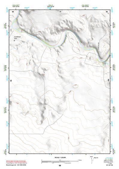 34104NE Page 99 Santa Rosa Topo Preview 1