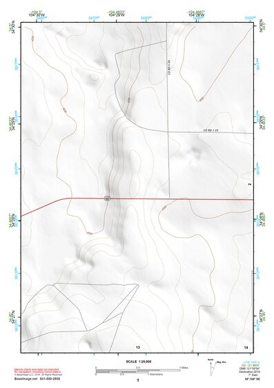 34104SE Page 1 Fort Sumner Topo Preview 1