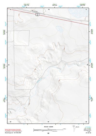 34104SE Page 22 Fort Sumner Topo Preview 1