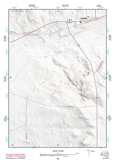 34104SE Page 24 Fort Sumner Topo Preview 1