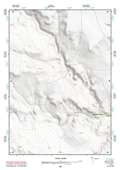 34104SE Page 39 Fort Sumner Topo Preview 1