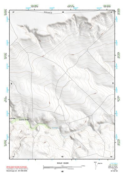 34104SE Page 40 Fort Sumner Topo Preview 1