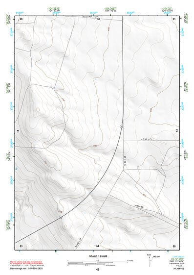 34104SE Page 42 Fort Sumner Topo Preview 1