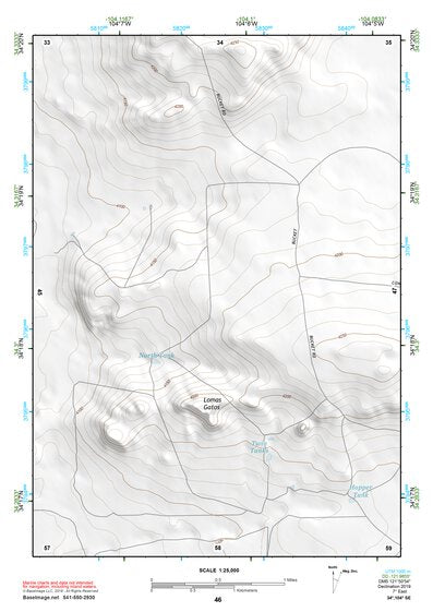 34104SE Page 46 Fort Sumner Topo Preview 1
