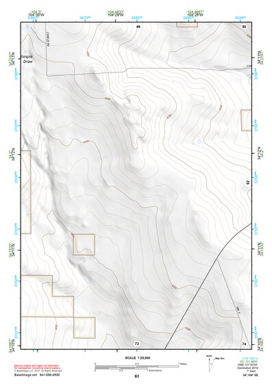 34104SE Page 61 Fort Sumner Topo Preview 1