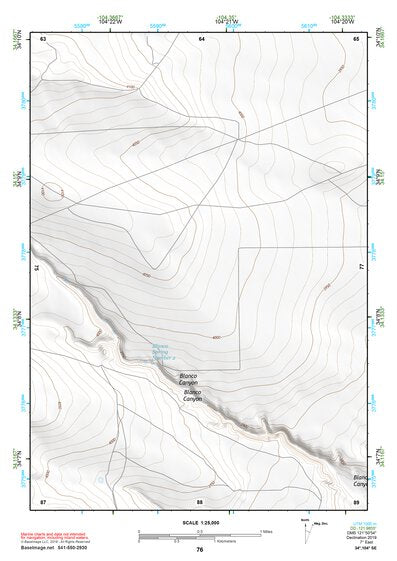 34104SE Page 76 Fort Sumner Topo Preview 1