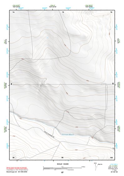 34104SE Page 87 Fort Sumner Topo Preview 1