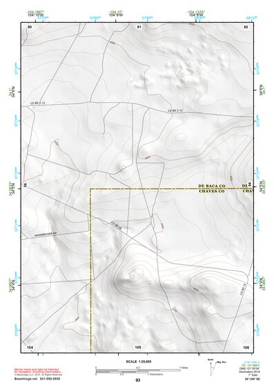 34104SE Page 93 Fort Sumner Topo Preview 1