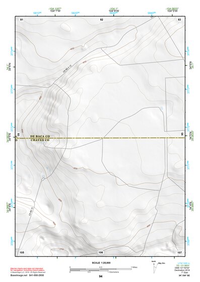 34104SE Page 94 Fort Sumner Topo Preview 1