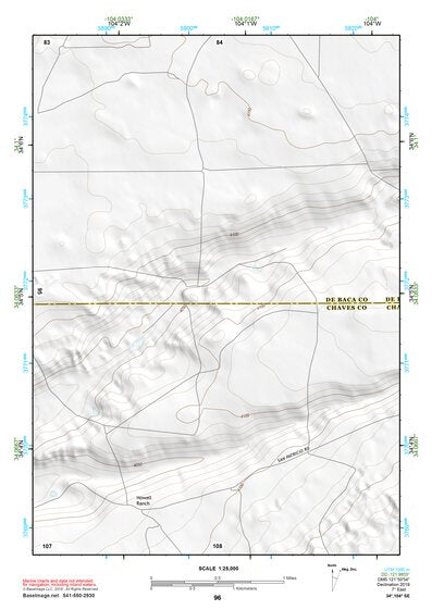 34104SE Page 96 Fort Sumner Topo Preview 1