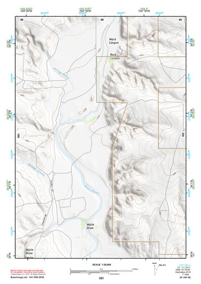34104SE Page 101 Fort Sumner Topo Preview 1