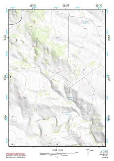 34105NE Page 14 Vaughn Topo Preview 1