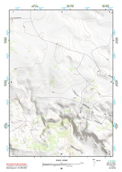 34105NE Page 20 Vaughn Topo Preview 1