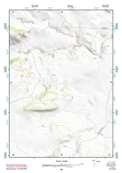 34105NE Page 34 Vaughn Topo Preview 1