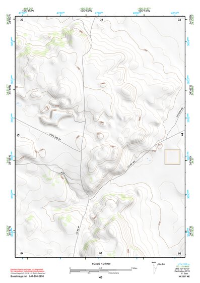 34105NE Page 43 Vaughn Topo Preview 1