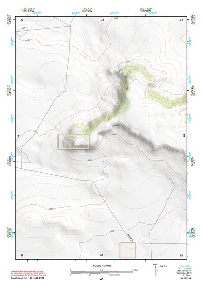 34105NE Page 45 Vaughn Topo Preview 1