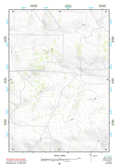 34105NE Page 52 Vaughn Topo Preview 1