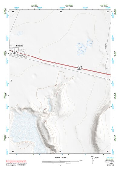 34105NE Page 74 Vaughn Topo Preview 1