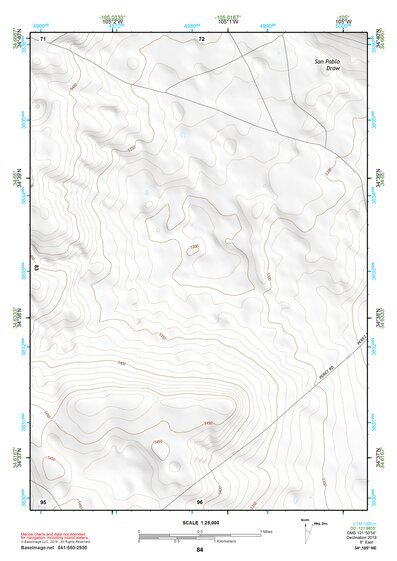 34105NE Page 84 Vaughn Topo Preview 1