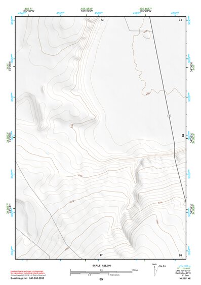 34105NE Page 85 Vaughn Topo Preview 1