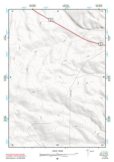 34105NE Page 88 Vaughn Topo Preview 1