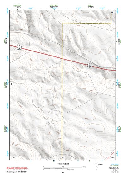 34105NE Page 89 Vaughn Topo Preview 1