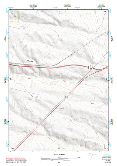 34105NE Page 90 Vaughn Topo Preview 1