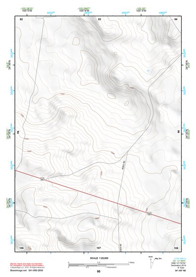 34105NE Page 95 Vaughn Topo Preview 1