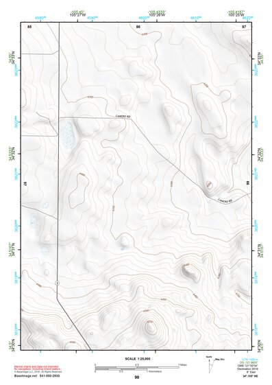 34105NE Page 98 Vaughn Topo Preview 1