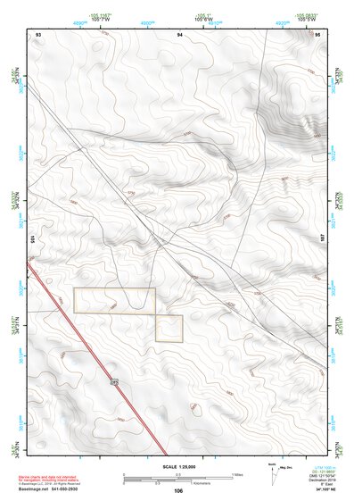 34105NE Page 106 Vaughn Topo Preview 1