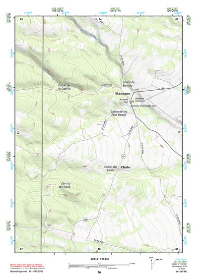 34106NE Page 76 Belen Topo Preview 1