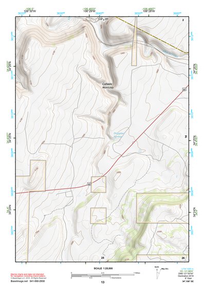 34106SE Page 13 Socorro Topo Preview 1