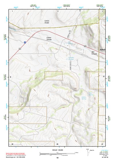 34106SE Page 14 Socorro Topo Preview 1