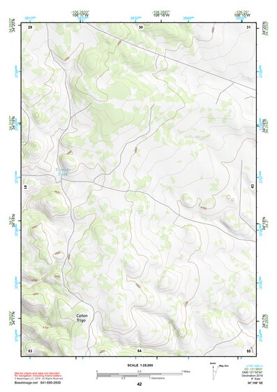 34106SE Page 42 Socorro Topo Preview 1