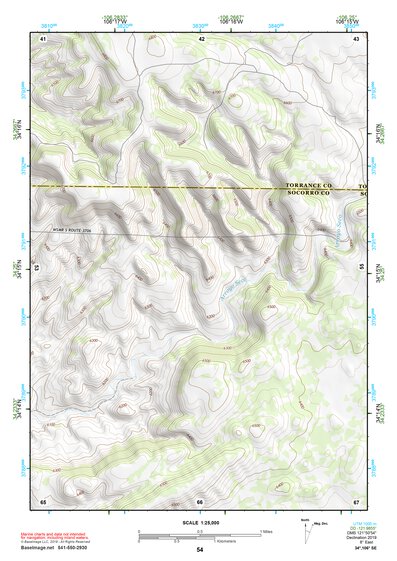 34106SE Page 54 Socorro Topo Preview 1