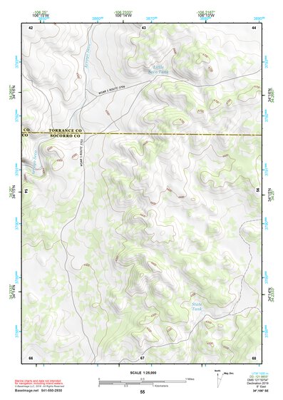 34106SE Page 55 Socorro Topo Preview 1