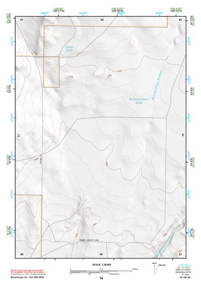 34106SE Page 74 Socorro Topo Preview 1