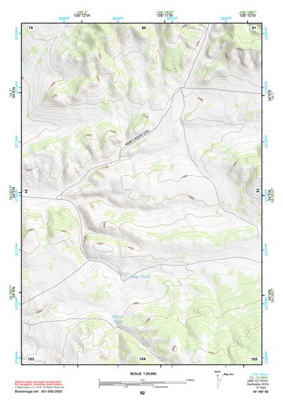 34106SE Page 92 Socorro Topo Preview 1
