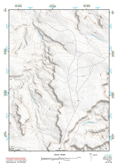 34107NE Page 3 Acoma Pueblo Topo Preview 1